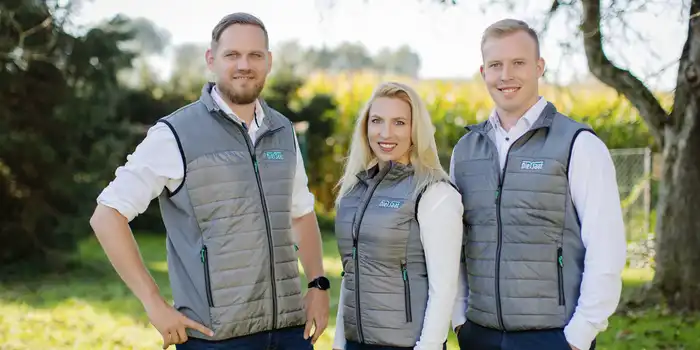 Markus Fischer, BA, Isabel Metzker und Christoph Schachermayr, aus dem DIE SAAT Fachberater-Team